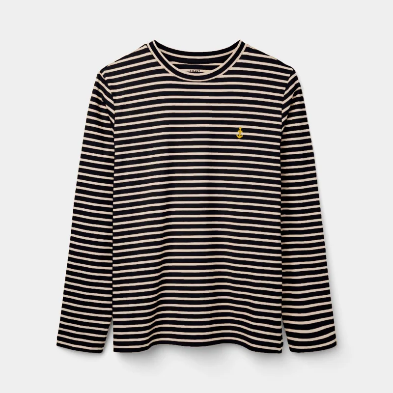 Marine LS Striped Tee