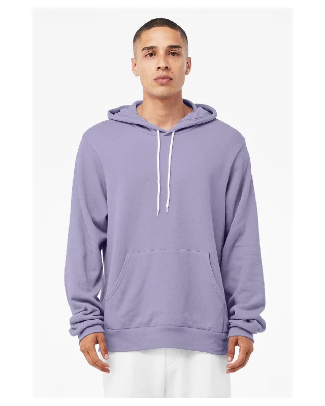 Bella+Canvas Unisex Sponge Fleece Pullover Hoodie | Dark Lavender