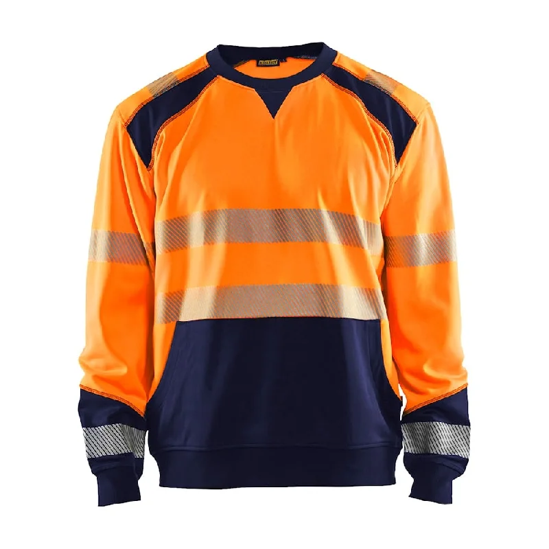 Hi-Vis Orange/Navy Blue