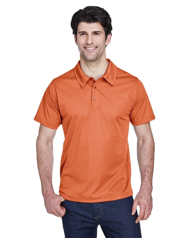 Team 365 Mens Command Snag Protection Polo | Sprt Burnt Ornge