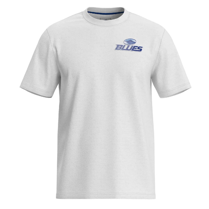 Blues Super Rugby Slogan Tee by DryWorld