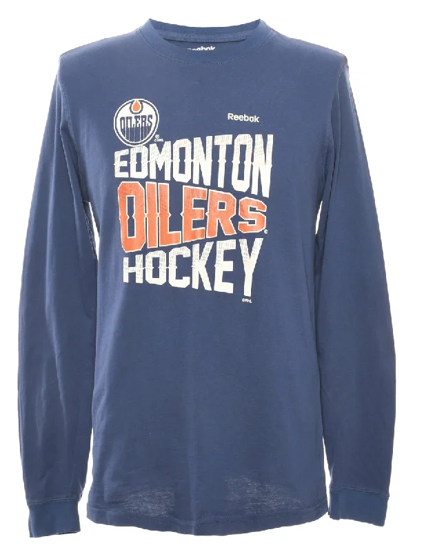 Edmonton Oilers Ice Hockey T-shirt - XL