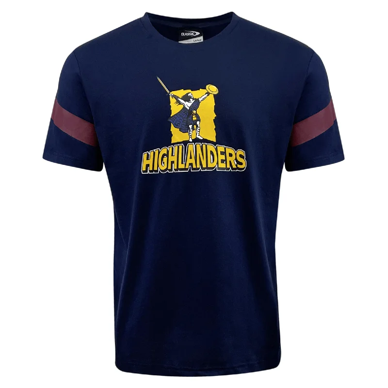 Highlanders Super Rugby Supporters Tee 24 by Classic Sportswear