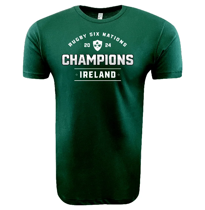 Ireland Rugby 6 Nations 2024 Champions Supersoft Tee