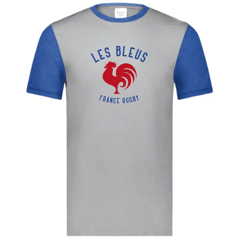 Les Bleus France Rugby Vintage Ringer Tee