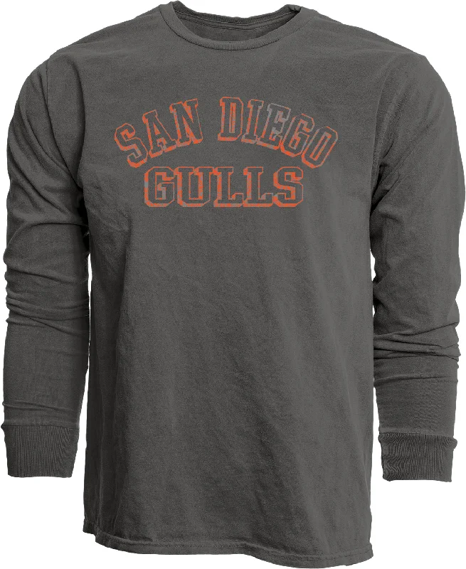 Men's San Diego Gulls Major Mascot L/S Tee