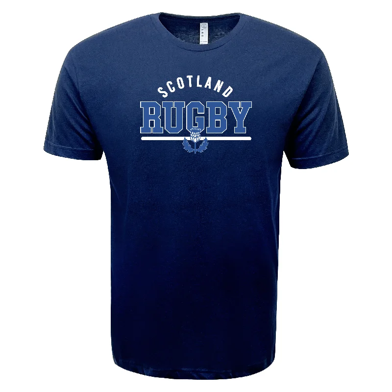 Nations of Rugby Scotland Wordmark Supersoft Tee