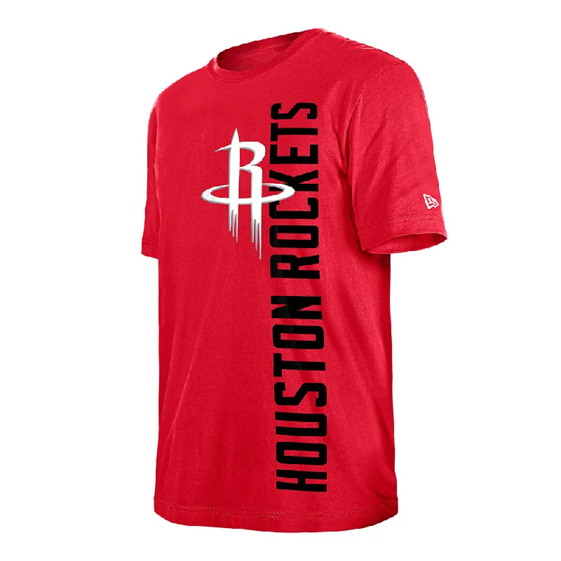 New Era NBA 2024 City Edition Tee Houston Rockets Red