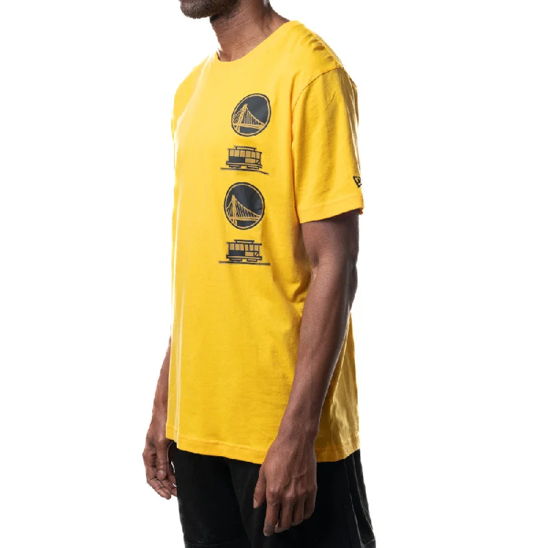 New Era NBA 23-24 City Edition Tee Golden State Warriors