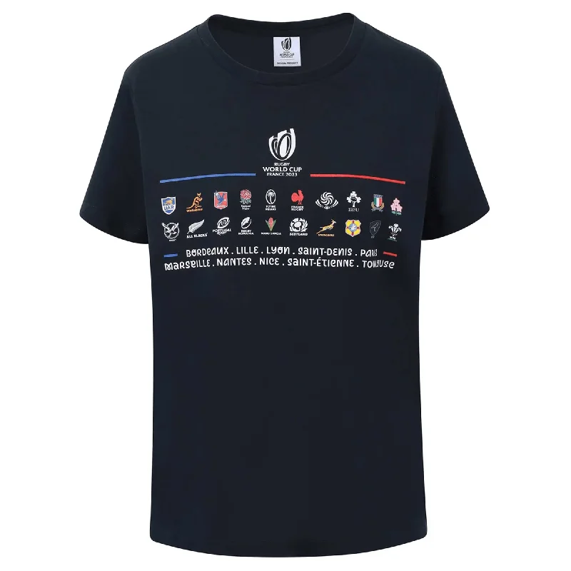 Rugby World Cup 23 '20 Unions Stacked' T-Shirt