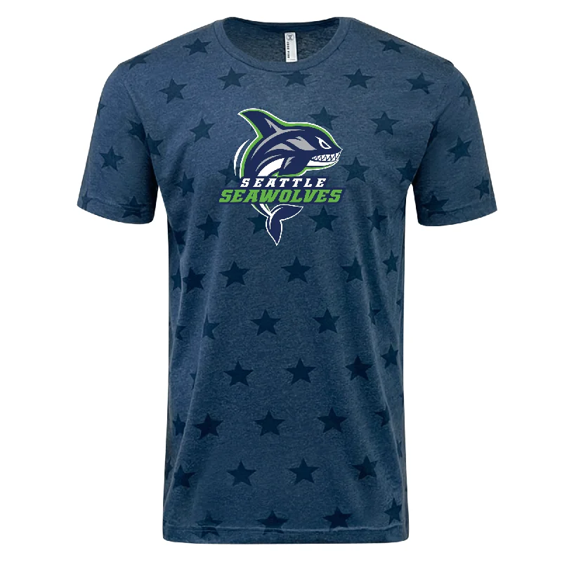 Seattle Seawolves Rugby Five-Star Tee