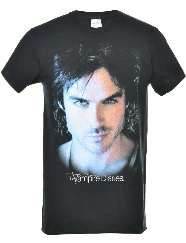 The Vampire Diaries Printed T-shirt - S