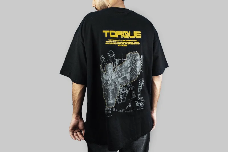 Torque - Oversized Tshirt - Black