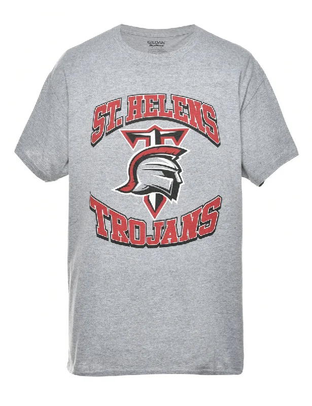 Trojans Printed T-shirt - L