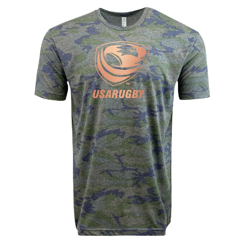 USA Rugby Bronze Camo Edition Supersoft T-Shirt