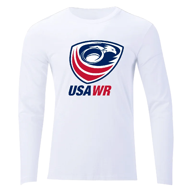 USA Wheelchair Rugby Off Field T-Shirt LS White