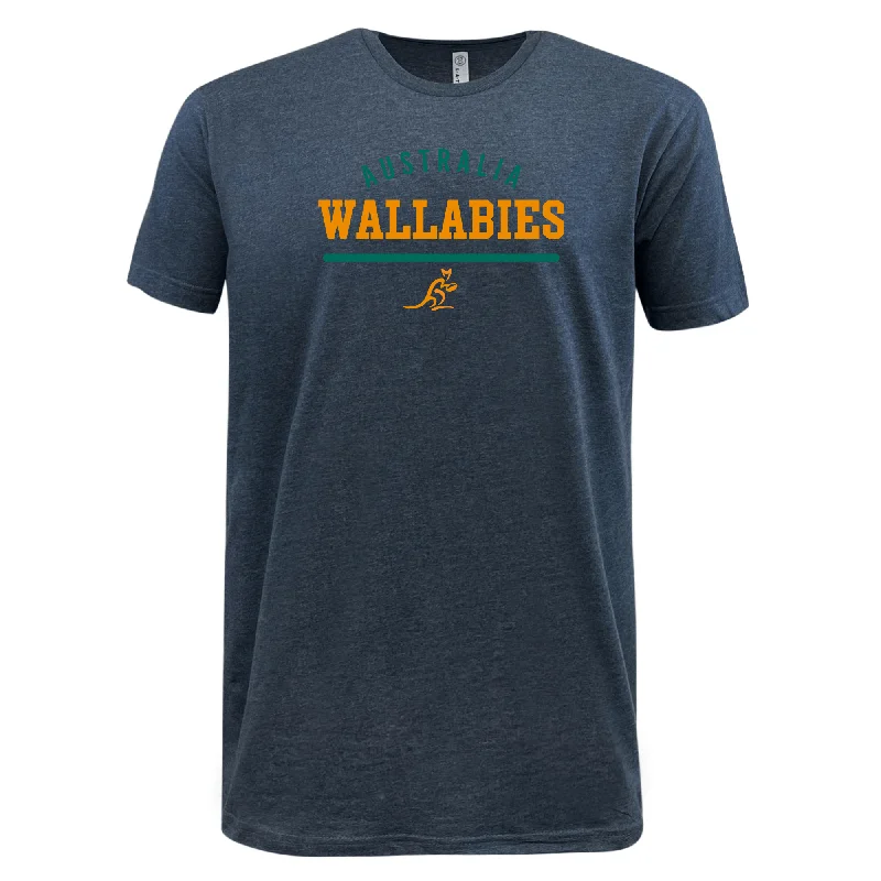 Wallabies Rugby Wordmark Supersoft Tee