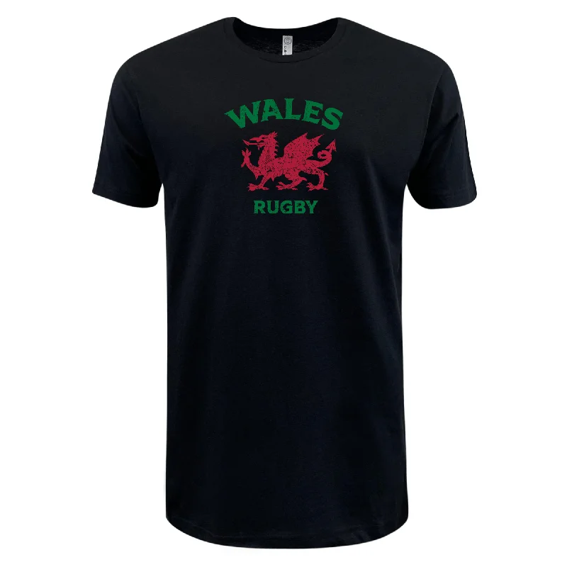 Nations of Rugby Wales Rugby Supersoft Tee